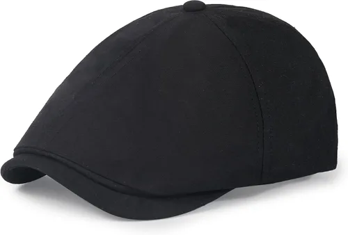 Vista 22 de Sombrero Newsboy de Qlauca para Hombre de Algodón 6 Paneles