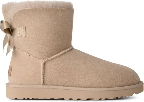 Vista 11 de UGG Botas Mini Bailey Bow II para mujer Negro