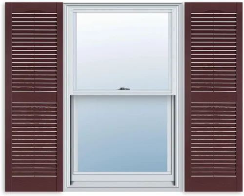 Vista 6 de Persianas estándar exteriores de vinilo para ventanas Negro