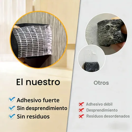 Vista 3 de Square Foam Insulation Tape for Doors & Large Gaps, Strong Adhesive