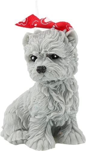 Vista 16 de Grainrain Jabón de silicona para perros 3D Craft cera de soja resina epoxi molde - Bichon Frise (SXY203)