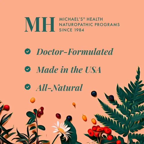 Vista 7 de Michael's Naturopathic Programs Vitamina D3 con K2-5000 IU, 90 tabletas masticables - Sabor a albaricoque, suplemento de apoyo del sistema