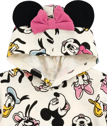 Vista 3 de Disney Minnie Mouse Mickey Goofy Donald Duck Daisy - Sudadera con capucha para bebés y niños grandes