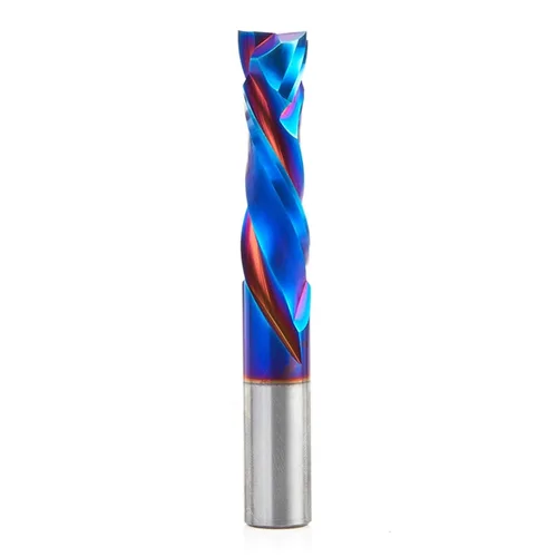 Vista 11 de Amana Tool Spektra Extreme Tool Life Recubierta - Broca de router en espiral de compresión CNC de carburo sólido recubierta, 46182-K, 1/2 D x 1 CH x