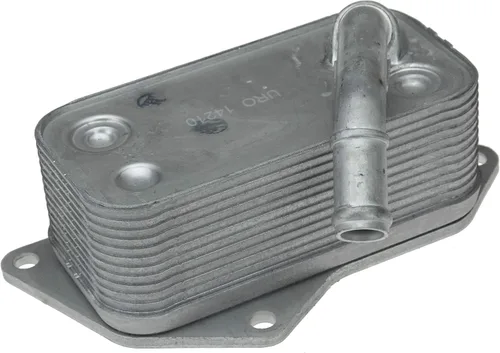 Vista 3 de URO Parts 11427525333 Enfriador de aceite del motor, ubicado en la carcasa del filtro de aceite