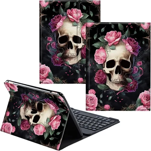 Vista 27 de Funda para Samsung Galaxy Tab S6 Lite 2022/2020 Teclado inalámbrico desmontable y cubierta de cuero PU Funda protectora para tableta para Samsung