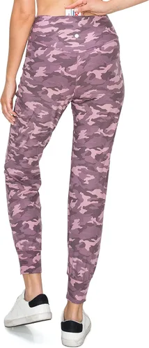 Vista 45 de Leggings Depot ActiveFlex Jogger - Pantalones de yoga para mujer con bolsillos Negro