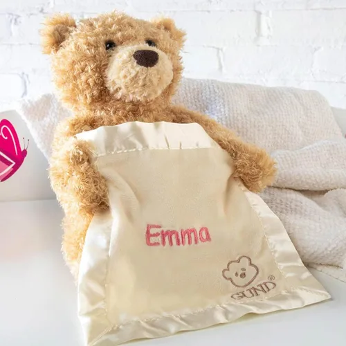 Vista 10 de DIBSIES Peluche Animado Personalizado Peek A Boo (Conejo Peek A Boo)