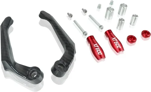 Vista 2 de Para Yamaha XT660/X/R/Z 2004 2005 2006 2007 2008-2017 motocicleta universal manillar agarres freno embrague palancas protector protector