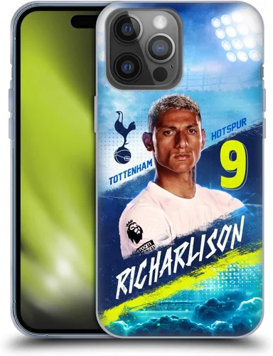 Vista 48 de Head Case Designs Officially Licensed Tottenham Hotspur F.C. Cristian Romero 2023/24 First Team Gel Case [Military Grade] Compatible with Apple