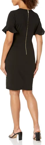 Vista 2 de Calvin Klein Vestido de cóctel ajustado sin mangas para mujer
