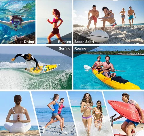 Vista 6 de Kotii Zapatos de agua para mujeres y hombres niños descalzos de secado rápido, zapatos de playa para natación, yoga, ejercicio
