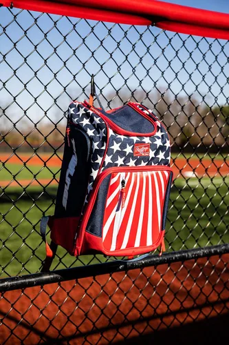 Vista 7 de Rawlings Mochila Legion Bolsa para Equipos Béisbol y Softbol Múltiples Stlyes