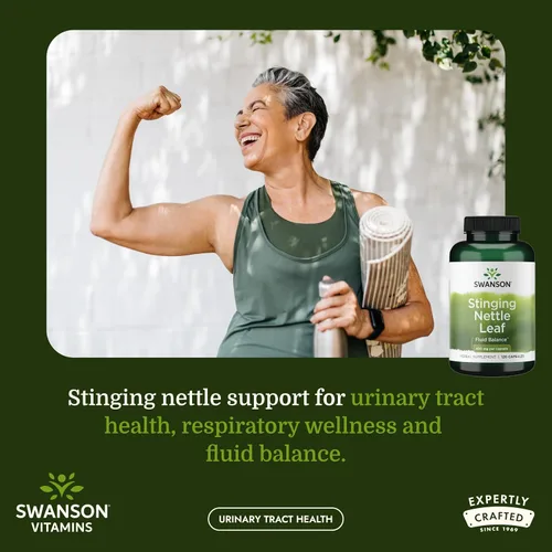 Vista 2 de Swanson Hoja de ortiga (Urtica Dioica) – Suplemento herbario que promueve el tracto urinario y el apoyo a la salud respiratoria – Puede apoyar