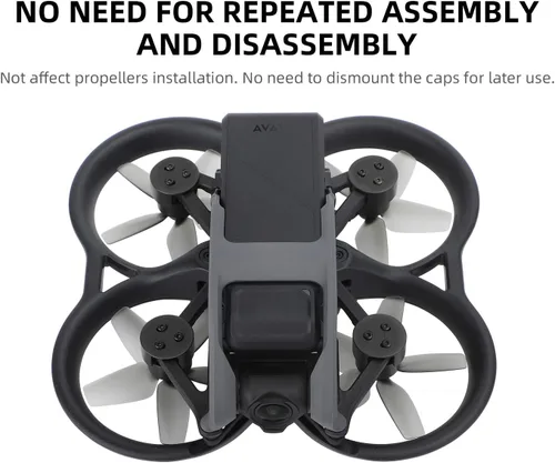 Vista 6 de Accesorios para drones Cubierta de motor de aleación de aluminio Tapa de protección contra polvo para AVATA