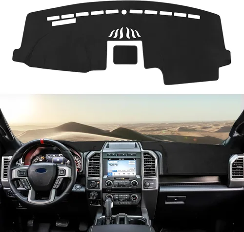 Vista 40 de Tapete de cubierta de salpicadero personalizado para Mazda3 Hatchback, Sedan 2019-2024 2025 2026 (sin HUD), protector antideslizante