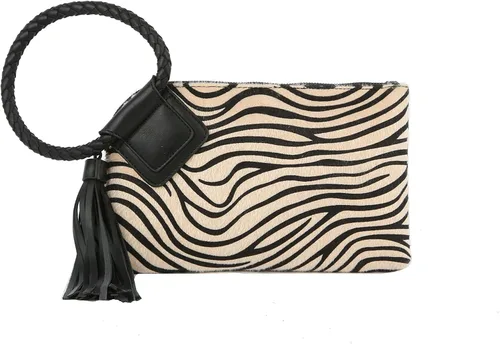 Vista 5 de Monedero de mano para mujer, cartera de noche con correa de mano, informal, formal, de cuero vegano, Metro Muse