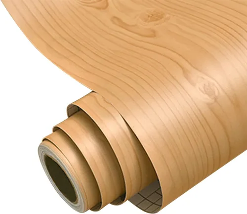 Vista 19 de ECYC Papel tapiz de grano de madera de 15.75 x 39.37 pulgadas, autoadhesivo, papel de contacto de madera, impermeable, extraíble, para cajón de 08