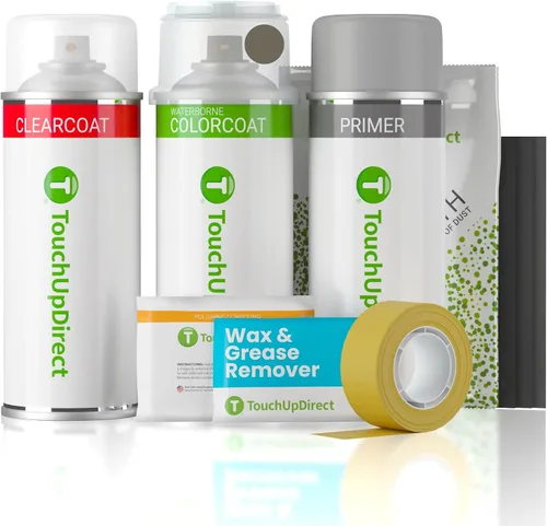 Vista 371 de TouchUpDirect RBG Azul Ártico Metálico Compatible con Pintura de Retoque Exact Match para Nissan, Kit Esencial en Aerosol