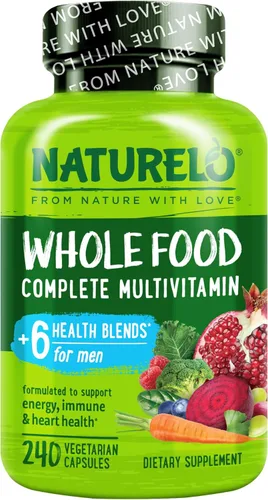 Vista 5 de Naturelo Multivitamina alimentaria completa para hombres, 1