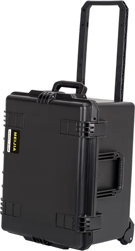 Vista 15 de MEIJIA Funda rígida portátil impermeable para todo tipo de clima, funda para cámara con espuma de ajuste personalizable, diseño ligero con mango