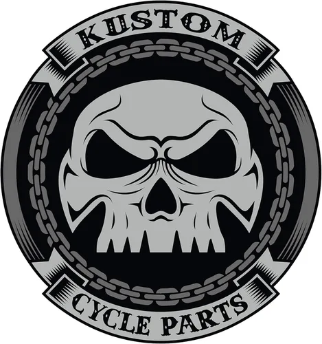 Vista 5 de Kustom Cycle Parts Insertos de alforja Don't Fuckin Die. Viene en pares. Se adapta a los modelos Harley Davidson Touring. Street Glides Road Glides