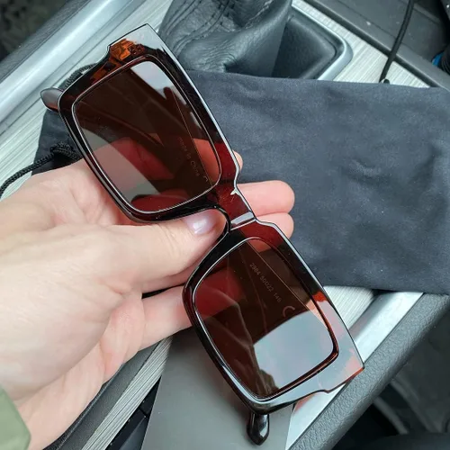 Vista 4 de TIANYESY Gafas de sol para mujer, diseño clásico, minimalista, a la moda, UV400, cuadradas, unisex, TY2984