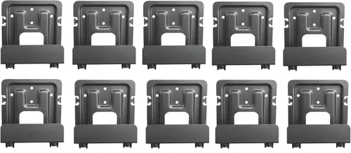 Vista 3 de Mount Plus MP-06-02 Soporte para caja de cable, soporte para módem Soporte de pared ajustable para dispositivos pequeños y anchos Reproductores