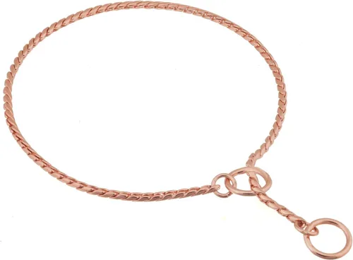 Vista 20 de Alvalley Collar de cadena de metal para exhibición de perros, collar deslizante para mascotas para espectáculos, collar de cadena de serpiente