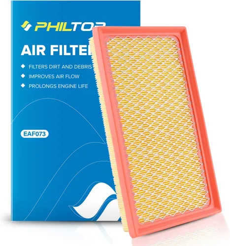 Vista 8 de PHILTOP Filtro de aire del motor CA10015 de repuesto para Honda Ridgeline 2006-2014 V6 3.5L, panel rígido