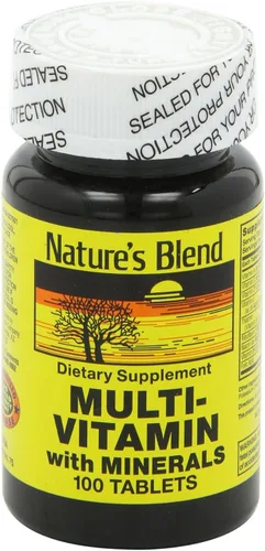 Vista 7 de Nature's Blend NAT B MULTIVITAMIN & MIN TB, surtido, 100