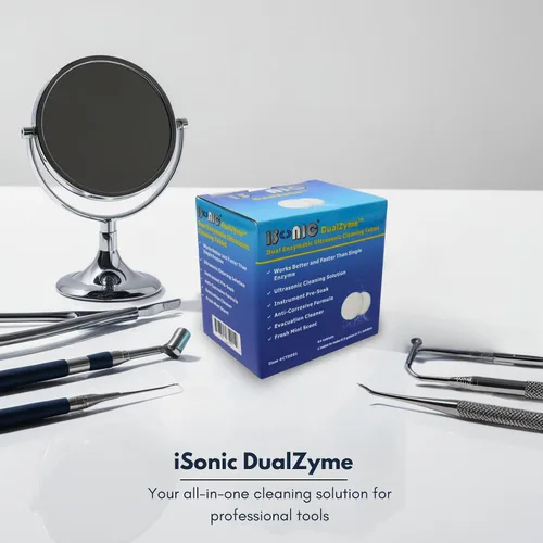 Vista 2 de iSonic CTDE01 DualZyme Dual Enzimatic Ultrasonidos Tableta de Limpieza