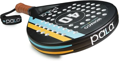 Vista 6 de Pala de pádel Mónaco Carbon Soft - Mint PALA, pala Lite con fibra de carbono, ideal para principiantes
