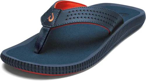 Vista 21 de OLUKAI Ulele Sandalias - Hombre Ceniza/Ceniza
