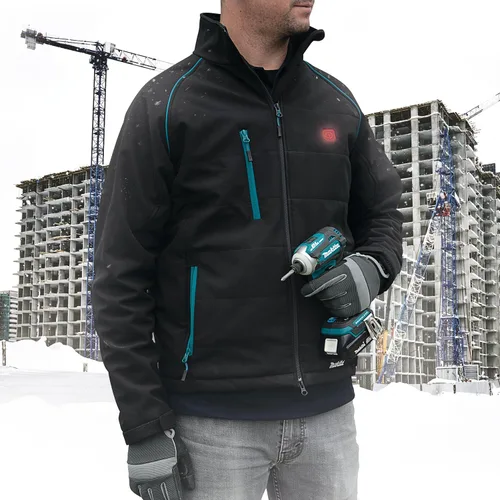 Vista 18 de Makita DCJ205ZS LXT Chaleco con calentador, de 18 voltios, solo (negro, S), pequeño