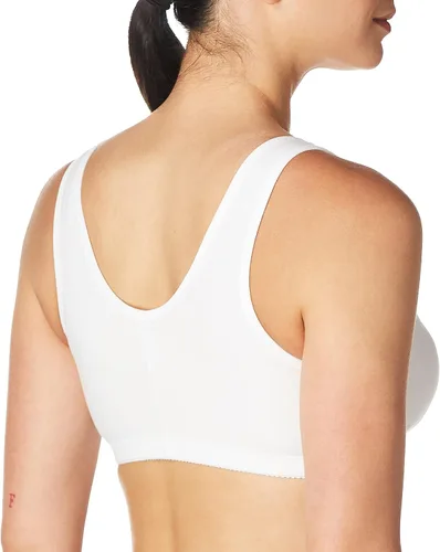 Vista 3 de Amoena Frances Leisure Bra - Brasier de mujer con cierre frontal, XXL AB (4850), Blanco