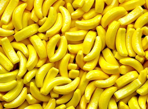 Vista 3 de Bayside Candy Cabezales de plátano/bananarama/caramelo duro de plátano (1 libra)