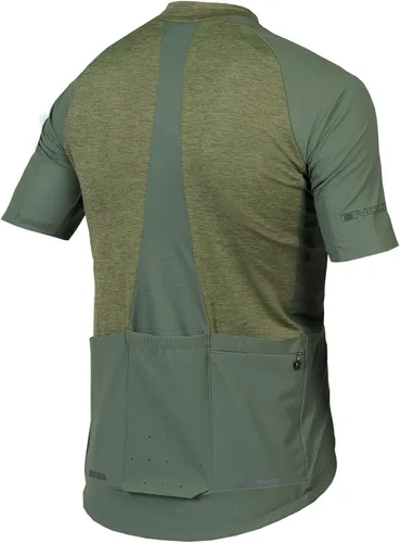 Vista 2 de Endura Maillot de ciclismo de grava de manga corta GV500 Reiver para hombre