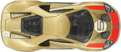 Vista 5 de Hot Wheels JBL15 Boulevard '17 Ford GT Ride On Mini auto de juguete a partir de 3 años, dorado