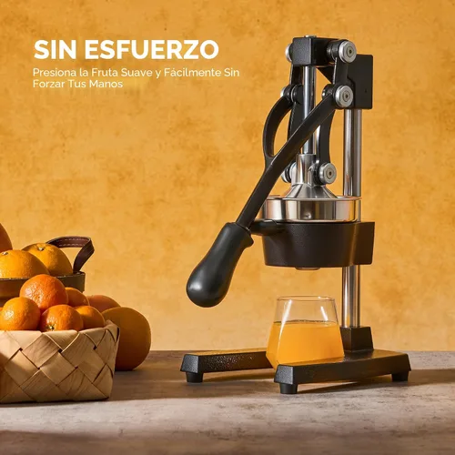 Vista 9 de Exprimidor manual CO-Z Commercial Greade, manual, exprimidor de jugo, naranja, cítricos, limón, granada, Negro