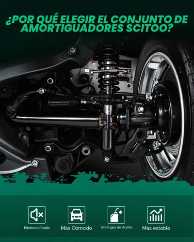 Vista 2 de SCITOO Puntales delanteros completos para Ford Taurus 2008-2009