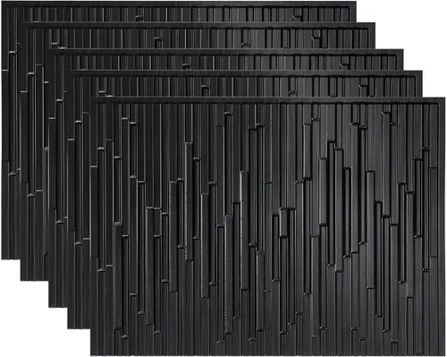 Vista 15 de FASÄDE Skyline - Panel decorativo de vinilo para salpicaduras en cachemira (paquete de 5)