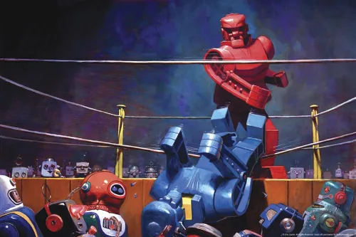 Vista 2 de Eric Joyner - Póster de la famosa serie de televisión de borrado en seco, 16 x 24 pulgadas