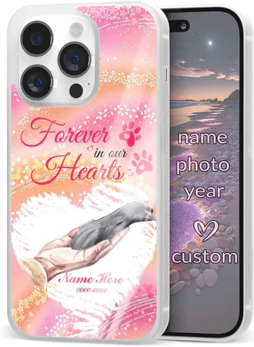 Vista 32 de Fundas de teléfono personalizadas para Apple iPhone 5 6 7 8 11 12 13 14 Pro Max Plus Mini Xr Xs SE Samsung Moto Pixel Blue Lindas fundas