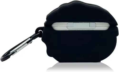 Vista 3 de Funda protectora de goma de dibujos animados 3D a prueba de golpes para AirPods Pro Funda de carga (Soot Ball Sprites)