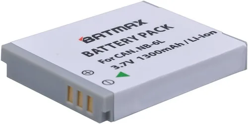Vista 5 de Batmax Paquete de 2 baterías de repuesto NB-6L NB-6LH para Canon Powershot SX500, SX710 HS, SX520 HS, SX530 HS, SX510 HS, S120, SX700 HS, SX610 HS