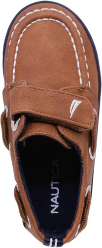 Vista 4 de Nautica Mocasines casuales para niños y niños zapatos de barco con una correa - niño pequeñoniño pequeño