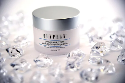 Vista 3 de OLYPHAN Crema de ácido alfa hidroxi para la cara, la mejor crema hidratante facial exfoliante de ácido glicólico, crema antienvejecimiento con AHA