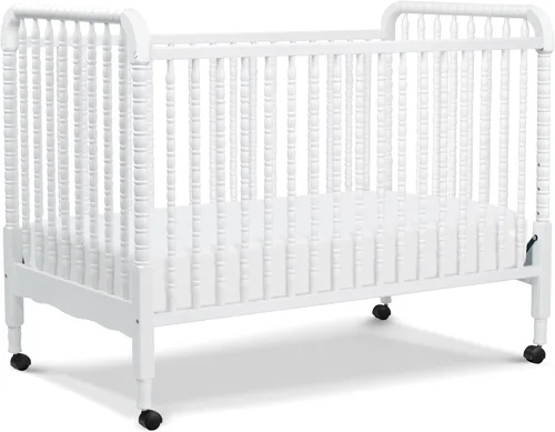 Vista 14 de DaVinci Jenny Lind - Cuna convertible 3 en 1, color ébano Converts to Toddler Bed & Daybed, 4 Adjustable Mattress Heights - Conversion Kit Sold
