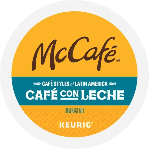 Vista 11 de McCafe Cafe Styles of Latin America Cafe con Leche, Keurig Cápsulas de café K-Cup de una sola porción, 60 unidades (6 paquetes de 10)